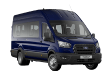Van Hire Guernsey - Ford 17-Seater Minibus - Minibus hire Guernsey