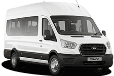 Van Hire Guernsey - Ford Minibus 17 Seater - Minibus hire Guernsey