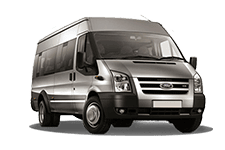 Van Hire Guernsey - Ford Minibus LITE 17 Seater (no D1) - Minibus hire Guernsey