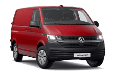 Van Hire Guernsey - Red VW Transporter Automatic - Van hire Guernsey